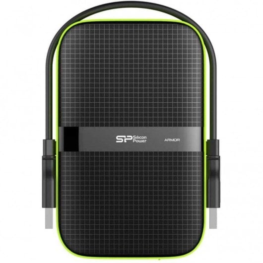Disco Duro Silicon Power Armor A60 2TB HDD USB 3.2 Gen 1 Antishock IPX4