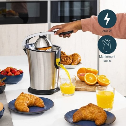 Princess 201860 Master Juicer Pro Exprimidor 300W Acero Inoxidable