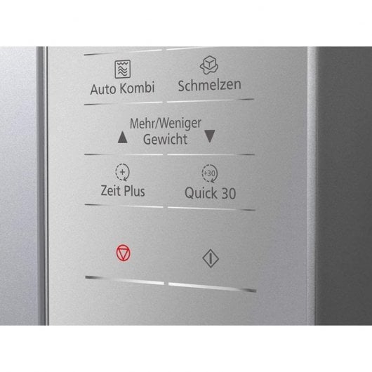 Panasonic NN-GT47KMGPG Microondas con Grill 31L 1000W Plateado
