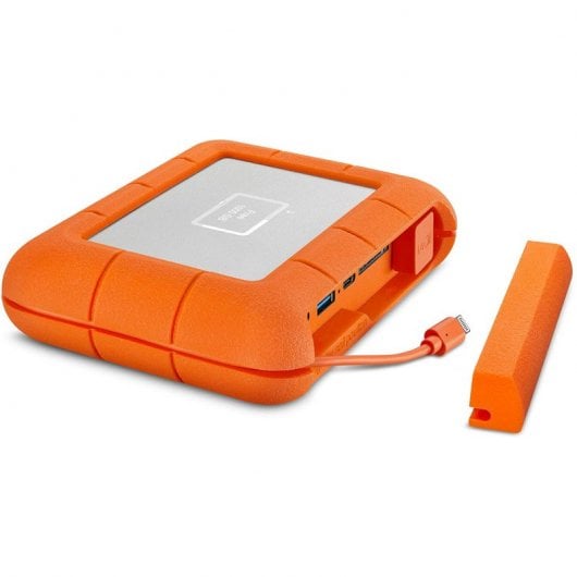 LaCie Rugged Boss SSD 1TB USB-C/USB 3.1 Naranja