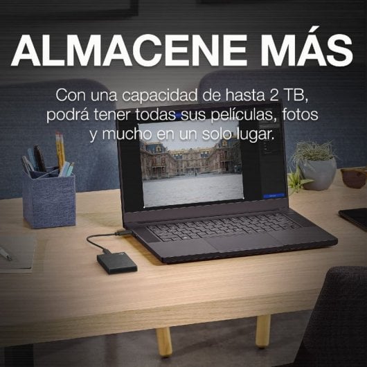 Seagate One Touch SSD 2 TB USB-C Schwarz