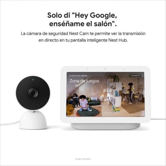 Google Nest Cam (per interni, con cavo)