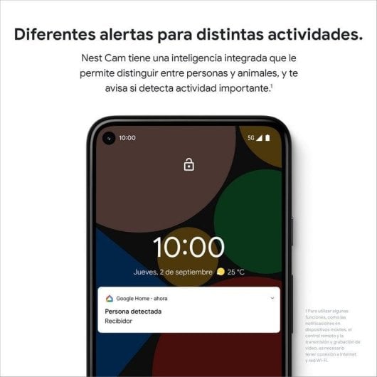 Überwachungskamera Google Nest Cam FullHD Nachtsicht Innen KI Zwei-Wege-Audio