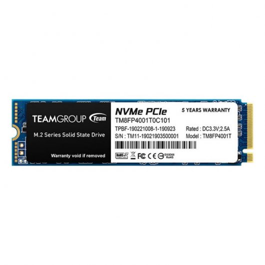 Team Group MP34 512GB SSD M.2 PCIe Gen3 x4