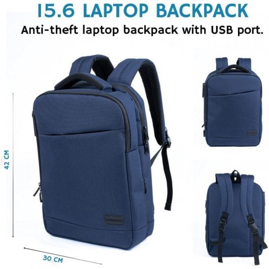 Donkey PC Mochila para Portátil hasta 15.6" Azul