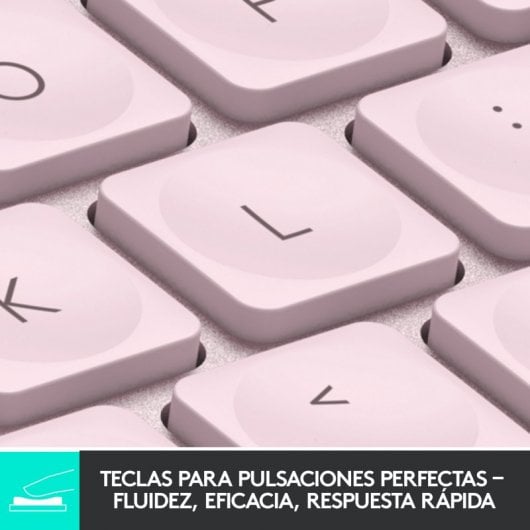 Logitech MX Keys Mini tastiera wireless Bluetooth rosa