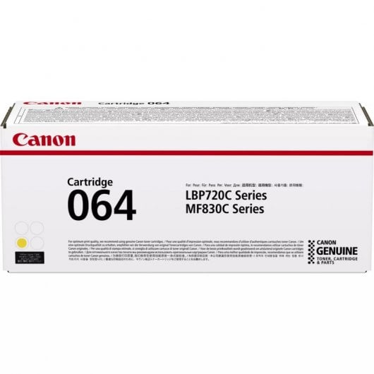 Toner giallo originale Canon 064