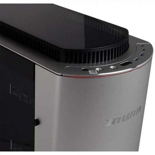 InWin 915 Cristal Templado USB-C/3.1 RGB Gris