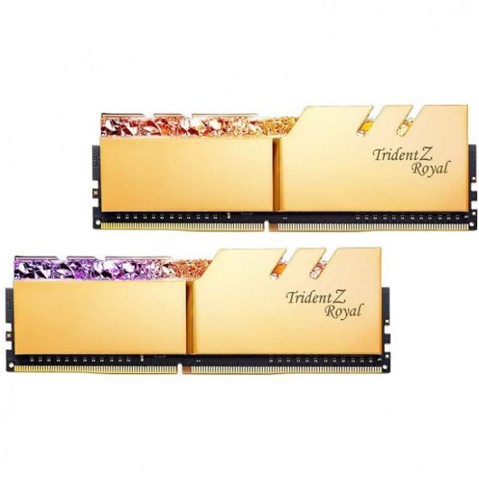 G.Skill Trident Z Royal DDR4 3600MHz 32GB 4x8GB CL16 Douradas