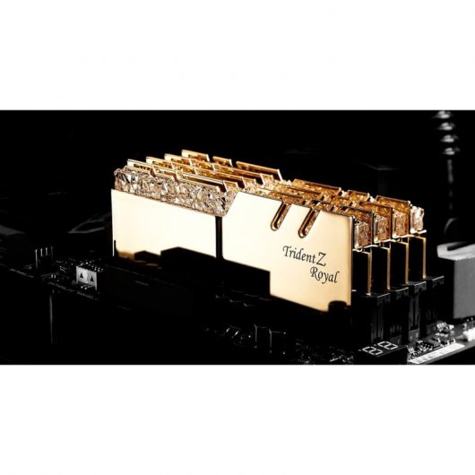 G.Skill Trident Z Royal DDR4 3600MHz 32GB 4x8GB CL16 Douradas