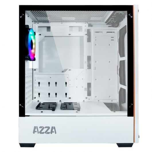 Azza Apollo 430 Cristal Templado USB 3.0 Blanca/Naranja