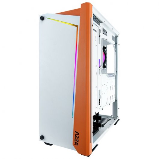 Azza Apollo 430 Cristal Templado USB 3.0 Blanca/Naranja