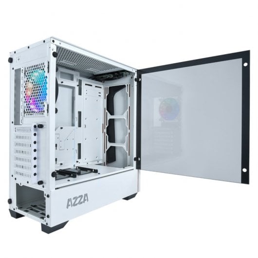 Azza Apollo 430 Cristal Templado USB 3.0 Blanca/Naranja