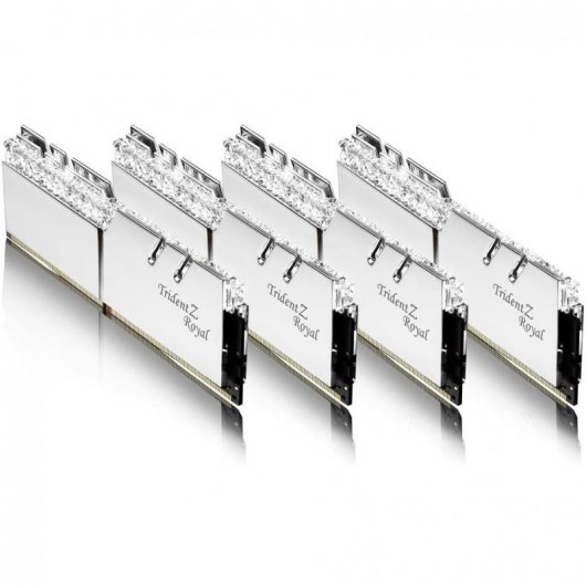 G.Skill Trident Z Royal DDR4 4000MHz 32GB 4x8GB CL18 Plata