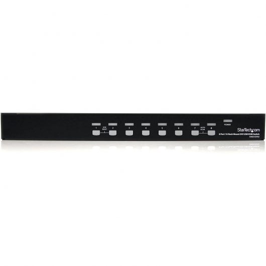StarTech.com Switch KVM DVI USB a 8 porte montabile a rack 1U