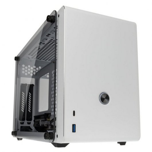 Raijintek Ophion Mini-ITX Verre Trempé USB 3.0 Blanc