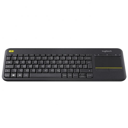 Logitech K400 Plus Tv Tastatur Haus RF Wireless QWERTZ Deutsch Schwarz
