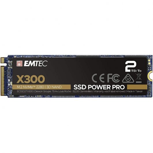 Emtec Power Pro X300 SSD 2TB M.2 2280 NVMe