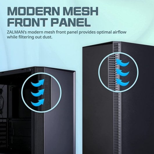 Zalman R2 Verre Trempé USB 3.0 Noir