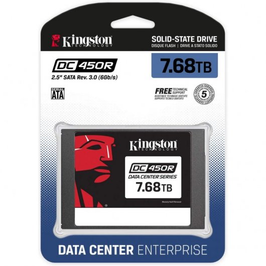 Kingston Data Center DC450R SSD 2.5" 7.68TB SATA 3