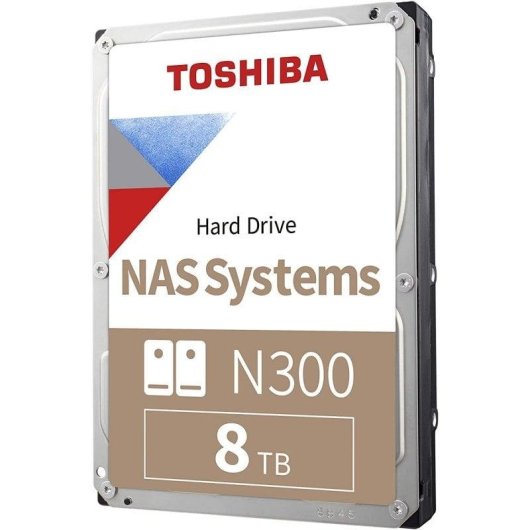 Festplatte Toshiba N300 NAS 8 TB SATA III 7200rpm 256 MB Cache