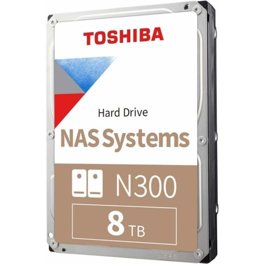 Festplatte Toshiba N300 NAS 8 TB SATA III 7200rpm 256 MB Cache