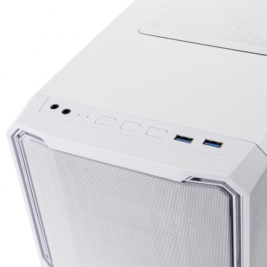 BitFenix ENSO Mesh ARGB Vidro Temperado USB 3.0 Branca