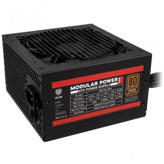 Kolink KL-700M 700W 80 Plus Bronze Semi Modular