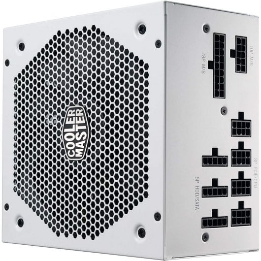 Cooler Master V550 V2 550W 80 Plus Gold completamente modulare bianco