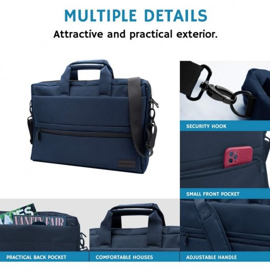 Donkey PC Maletín para Portátil hasta 15.6" Azul