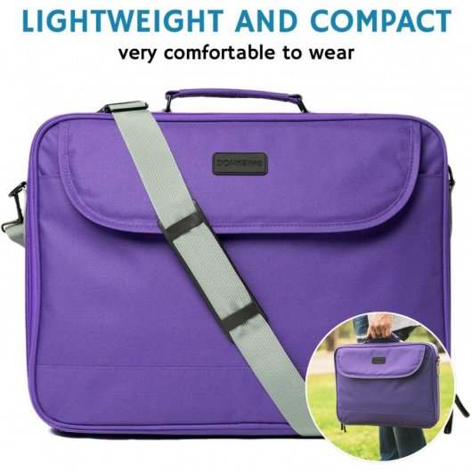 Donkey Pc Classic Colours Maletín para Portátil hasta 15.6" Morado