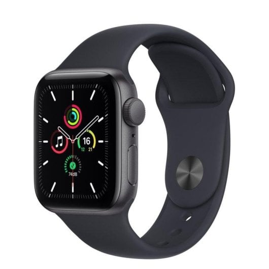 Apple Watch SE GPS NFC 40mm OLED Gris S/M M/L Résistant à l’eau Pulsomètre Sommeil SOS