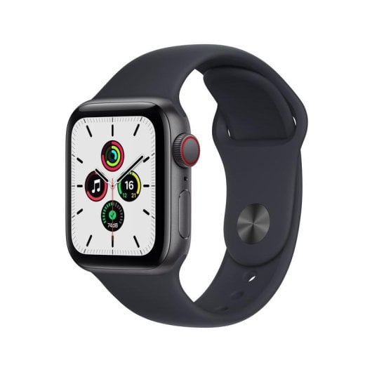 Apple Watch SE GPS + Cellular 40mm OLED Aluminium Grau Schwarz S/M M/L Wasserdicht 4G NFC