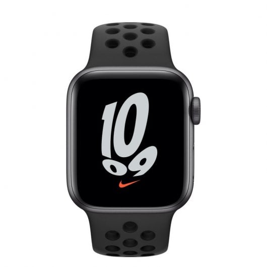 Apple Watch SE Nike 2021 GPS 40mm Aluminio Gris Espacial con Correa Deportiva Antracita