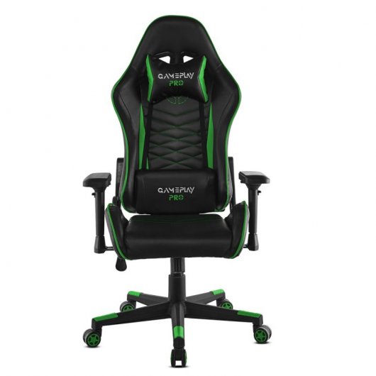 Mc Haus GC-Gameplay-Pro Silla Gaming Verde