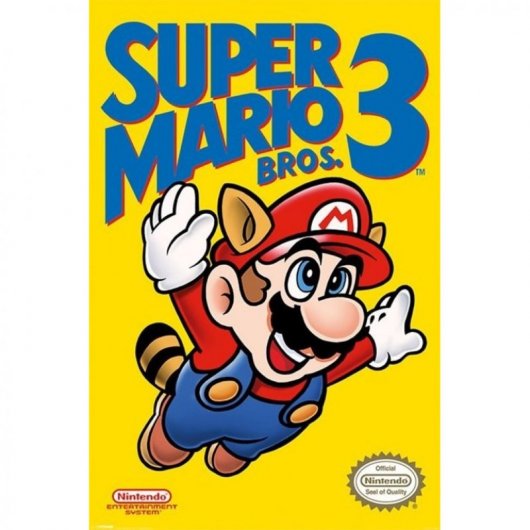 Pyramide Maxi Poster Super Mario Bros 3 91,5x61cm