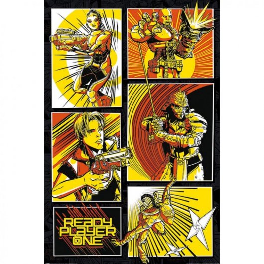 Pyramid Maxi Póster Ready Player One Cómic 91.5x61cm
