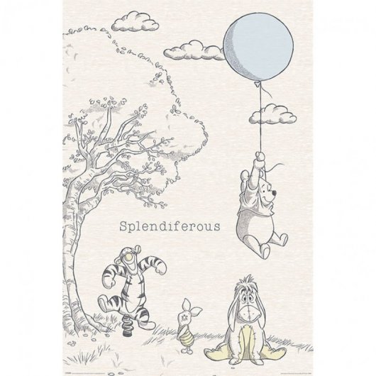 Pyramid Maxi Póster Winnie The Pooh Splendiferous 91.5x61cm