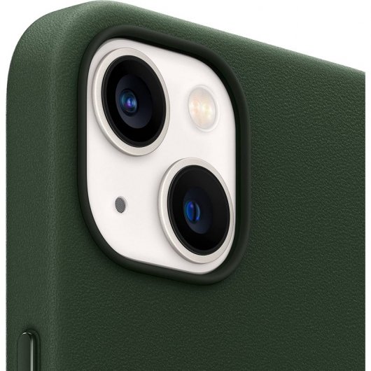 Apple Magsafe Funda Piel Verde Secuoya para iPhone 13