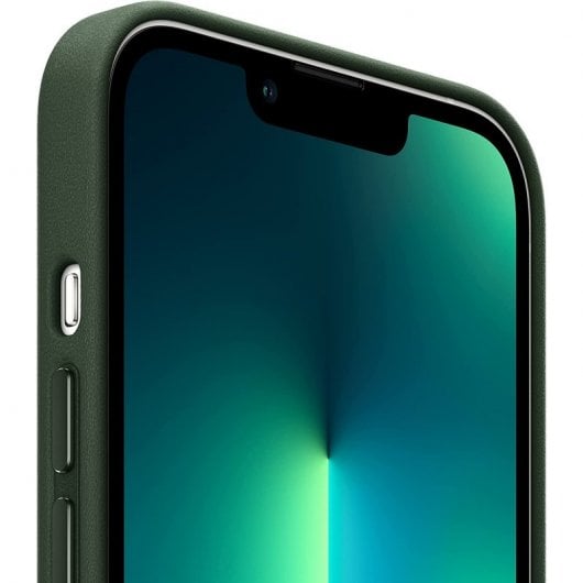 Apple Custodia MagSafe in pelle per iPhone 13 Pro Max - Verde sequoia