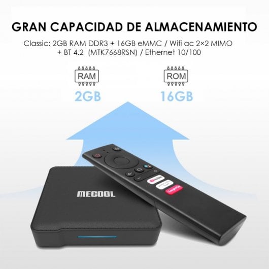 Mecool KM1 Classic Android TV Box 2GB/16GB 4K HDR10+ WiFi