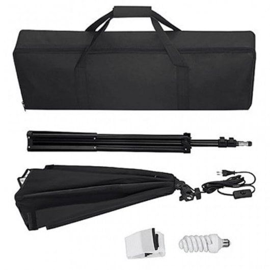 vidaXL Studierlampe mit Softbox 60x40cm