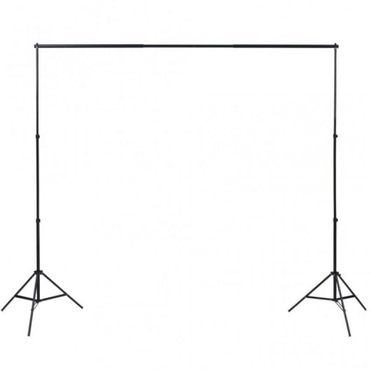 vidaXL Kit studio photo 2 projecteurs + 5 arrière-plans