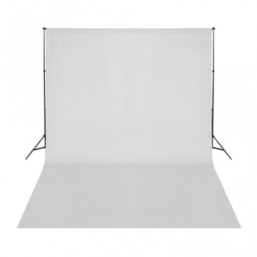 vidaXL Kit Studio Photo 2 projecteurs + 3 arrière-plans + réflecteur