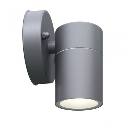 VidaXL Pack de 2 Spots Muraux Extérieurs Downlight GU10 Inox