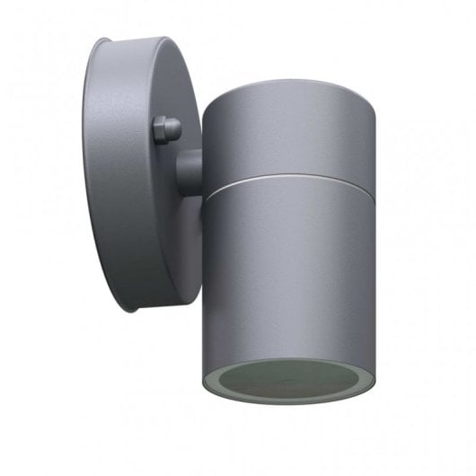 VidaXL Pack de 2 Spots Muraux Extérieurs Downlight GU10 Inox
