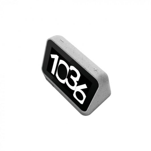 Lenovo Smart Clock 2 Reloj Despertador Inteligente con Asistente de Google Gris