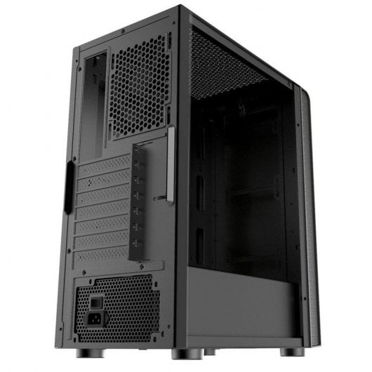Tempest Work Torre ATX Negra + Fuente de Alimentación 500W