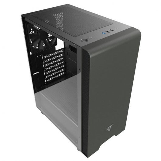 Tempest Work Torre ATX Negra + Fuente de Alimentación 500W