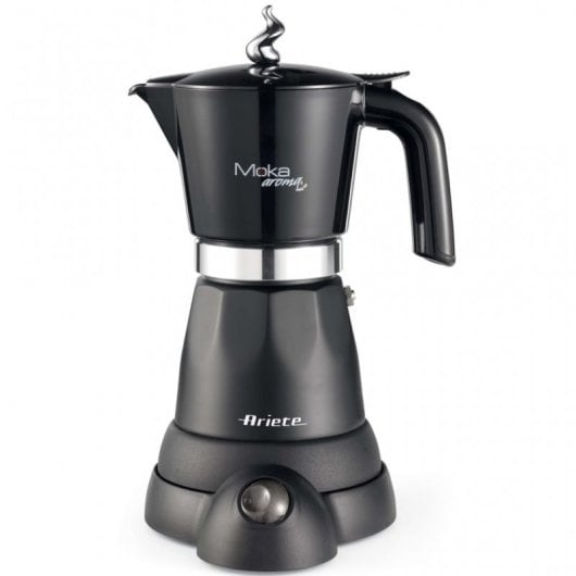 Ariete Moka Aroma Italienische Kaffeemaschine 480W Schwarz